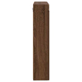 Bathroom Mirror Cabinet TULUM Brown Oak 60 x 16.5 x 78 cm 880368