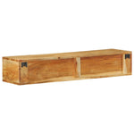 ZNTS Wall-mounted TV Cabinet 100x30x19 cm Solid Wood Acacia 4017481