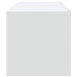 Wall TV Cabinets 2 pcs White 100x30x30 cm Engineered Wood 804544