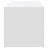 Wall TV Cabinets 2 pcs White 100x30x30 cm Engineered Wood 804544