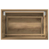Bathroom Furniture Set with Drawer 2 pcs Artisan Oak 875433
