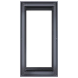 Planter Anthracite 40x80x80 cm Steel 860775