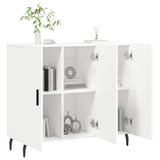 Sideboard White 90x34x80 cm Engineered Wood 828124