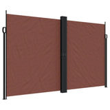 Retractable Side Awning Brown 200x1200 cm 4004854