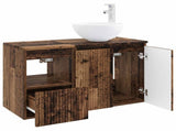 Bathroom Furniture Set 2 pcs Old Wood Engineered Wood 3404032