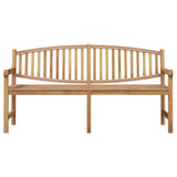 Garden Bench 179.5x60x90 cm Solid Teak Wood 364410