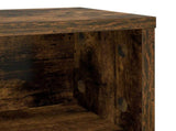 CD Storage Rack 4 pcs Smoked Oak 40 x 17 x 17 cm 8012720