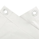 Balcony Privacy Screen White 700x120 cm PVC 4005512