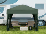 2 x 2 m Garden Pop Up Gazebo, Wedding Party Tent Marquee, Water Resistant Awning Canopy with T3398P310353