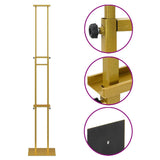Trade Show Displays 2 pcs Gold 30 x 23.5 x 210 cm Steel 3407636