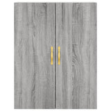Highboard Grey Sonoma 69.5x34x180 cm Engineered Wood 3195945