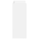 Shoe Rack White 60x25x62 cm Engineered Wood 859887