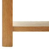 Coffee Table 90x45x40 cm Solid Oak Wood 289194