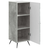 Sideboard Concrete Grey 33 x 34.5 x 90 cm Engineered Wood 895518