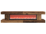 Electric Fireplace Old Wood 150 x 30 x 50 cm Engineered wood 8020790