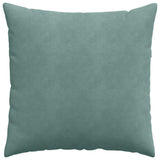 Sofa Pillows 2 pcs Sea Green 80 x 80 cm Corduroy Fabric 42014067