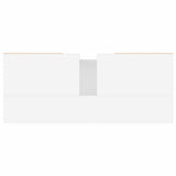 Bathroom Cabinet White 80x33x60 cm Engineered Wood 831644