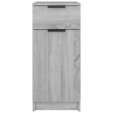 Desk Cabinet Grey sonoma Engineered wood 33.5x50x75 cm 817130