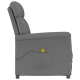 Massage Chair Dark grey 70.5 x 96.5 x 95 cm Polyester 348409