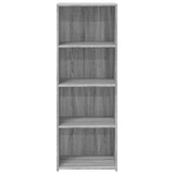 Highboard Grey Sonoma 45x41x124 cm Engineered Wood 846395
