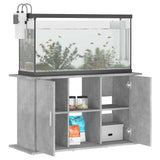 Aquarium Stand Concrete Grey 101x41x58 cm Engineered Wood 833611