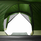 Family Tent Cabin 6-Person Green Waterproof 94746