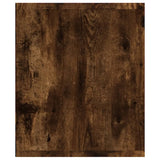 Book Cabinet/TV Cabinet Smoked Oak 36x30x143 cm Engineered Wood 815246