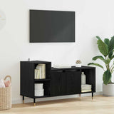 TV Cabinet Black Oak 100 x 35 x 55 cm Engineered Wood 882719