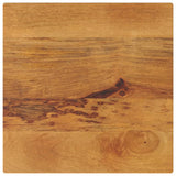 Table Top 60x60x3.8 cm Square Solid Wood Mango 371661