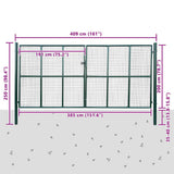 Mesh Garden Gate 400x200 cm 141393