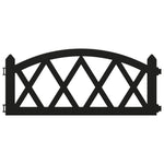 Lawn Edgings 17 pcs Black 10 m PP 318297