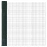 Welded Wire Fence Green 1 x 100 m Steel 42005141