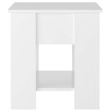 Coffee Table High Gloss White 101x49x52 cm Engineered Wood 809707
