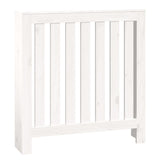 Radiator Cover White 79.5x19x84 cm Solid Wood Pine 822567