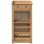 ZNTS Wine Cabinet Panama 57x40x111.5 cm Solid Wood Pine 4016390