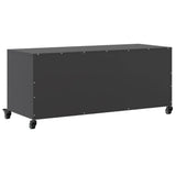 TV Cabinet Black 100.5x39x43.5 cm Steel 846662