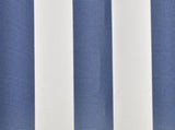 Awning Top Sunshade Canvas Blue & White 3 x 2.5 m 141010