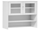 Top for Highboard MOLDE White 90x35x100 cm Solid Wood Pine 350550