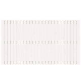 Wall Headboard White 159.5x3x90 cm Solid Wood Pine 824899
