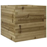 Garden Planter 50x50x46 cm Impregnated Wood Pine 3282408