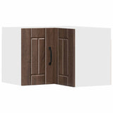 Wall Corner Cabinet LUCCA Brown Oak 57 x 57 x 40 cm 884962