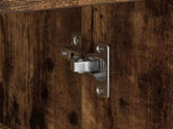 Sideboard with Drawer Smoked Oak 38 x 34 x 75 cm 869550