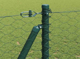 Welded Wire Fence with Concrete Base 10 x 1.2 m 3353487