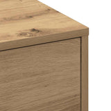 Coffee Table Artisan Oak 90 x 90 x 28 cm Engineered Wood 868803
