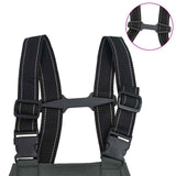 Chest Waders with Boots Dark Green Size 44 4016978
