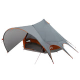 Teepee Tent 5-Person Grey and Orange 415 x 415 x 247 cm 42004013
