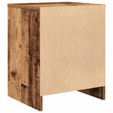 Bedside Cabinets 2 pcs with Drawer Old Wood 40x34x50 cm 858782