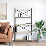 Bookshelf Sonoma Oak 80 x 30 x 155 cm Engineered Wood 868414