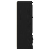 Highboard Black Oak 60 x 35.5 x 103.5 cm Engineered Wood 881389