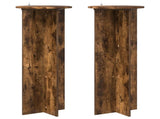 Plant Stand 2 pcs Smoked Oak 40 x 100 cm Engineered Wood 899695